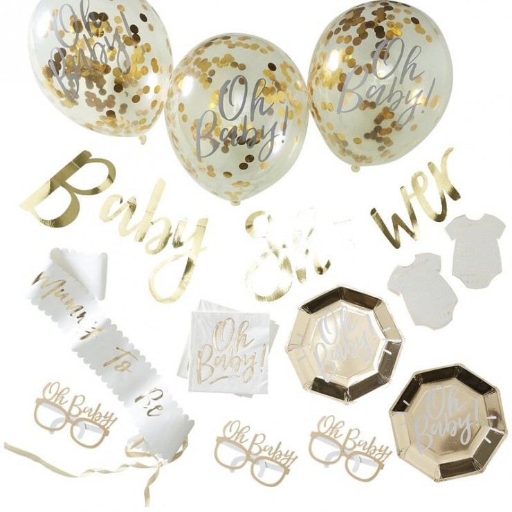 Kit deco baby shower