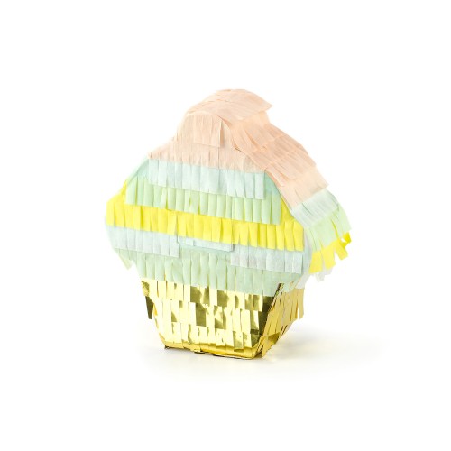 Mini piñata cupcake