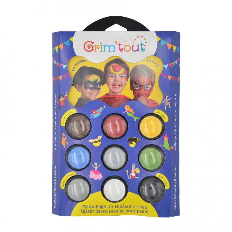 Kit maquillage super-héros