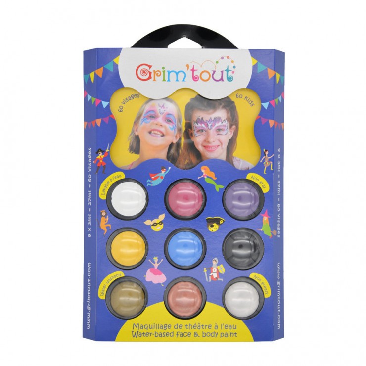 Palette maquillage Grim'tout licorne