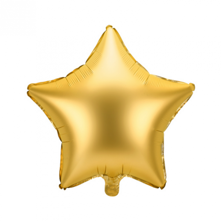 Ballon étoile or