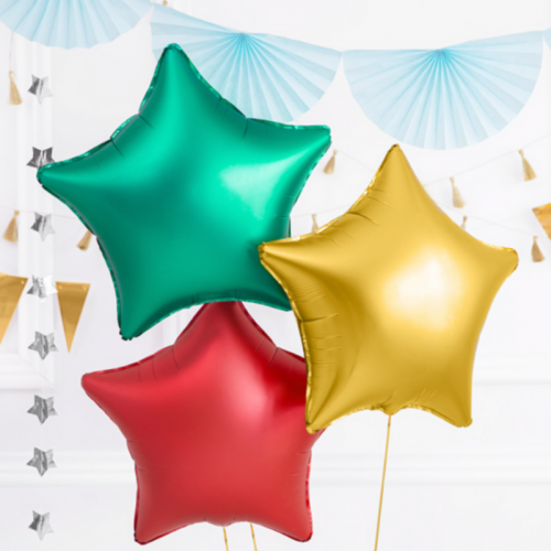Ballon étoile or