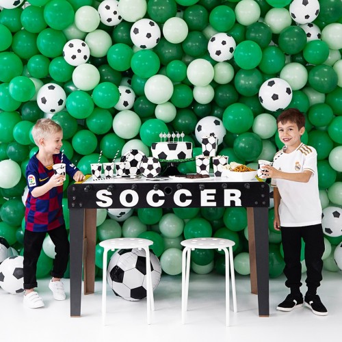 Ballon de foot en mylar 40 cm