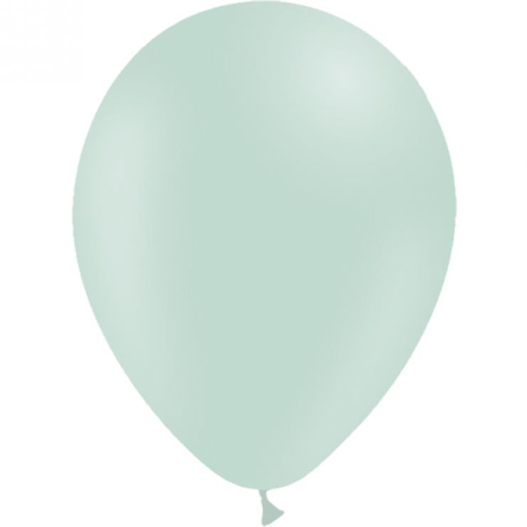 Ballons menthe pastel