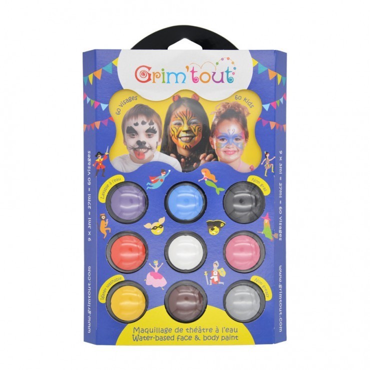 Palette maquillage animaux