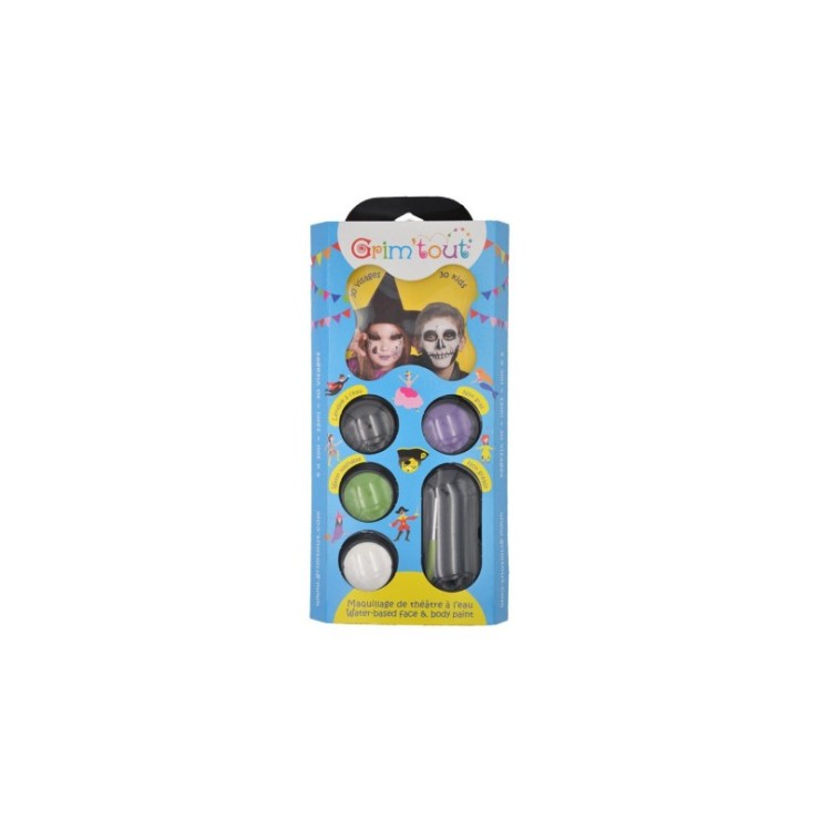 Kit maquillage sorcière et squelette
