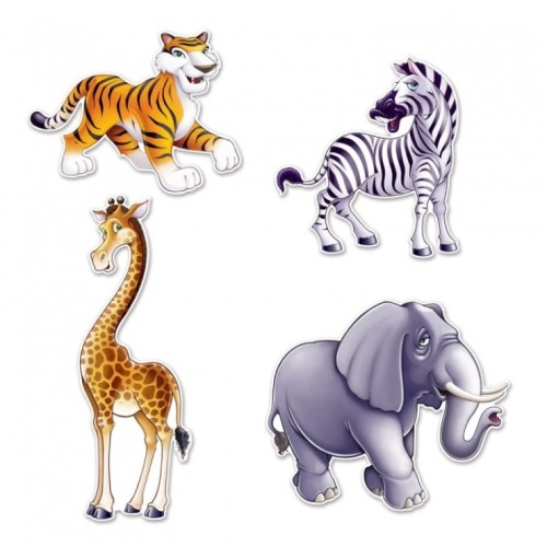 Découpages animaux de la jungle