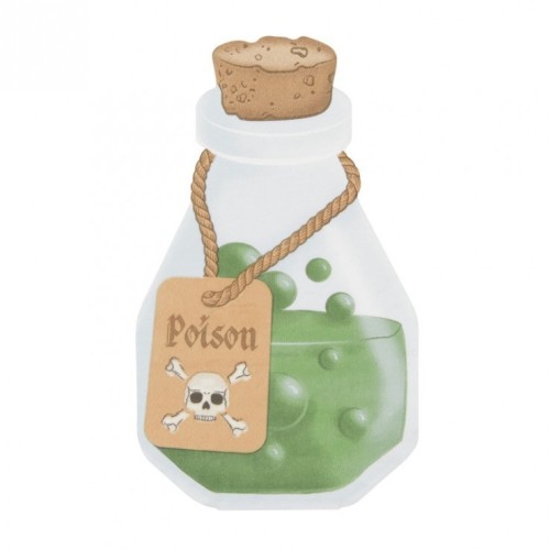 16 serviettes potion apprenti sorcier